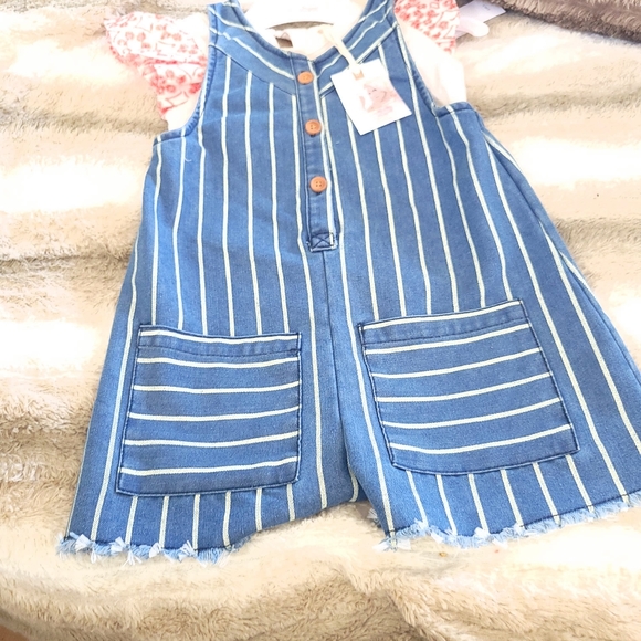 BRAND NEW! Jessica Simpson Romper +Shirt Set - Picture 5 of 5